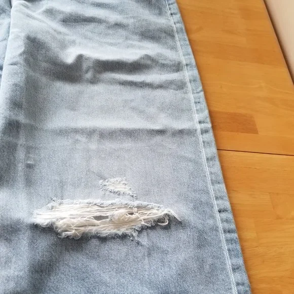 MOTHER High Rise Distressed Jeans - Picture 6 of 15